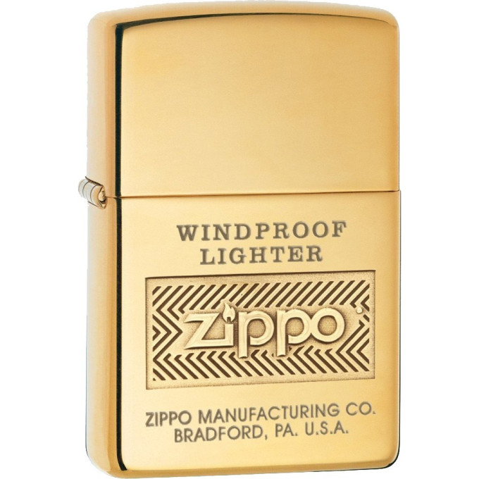 Zippo Classic 28145 — золотистый глянец